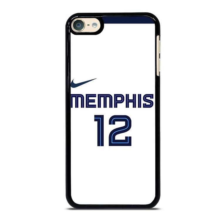 JA MORANT MEMPHIS GRIZZLIES WHITE iPod Touch 6 Case Cover