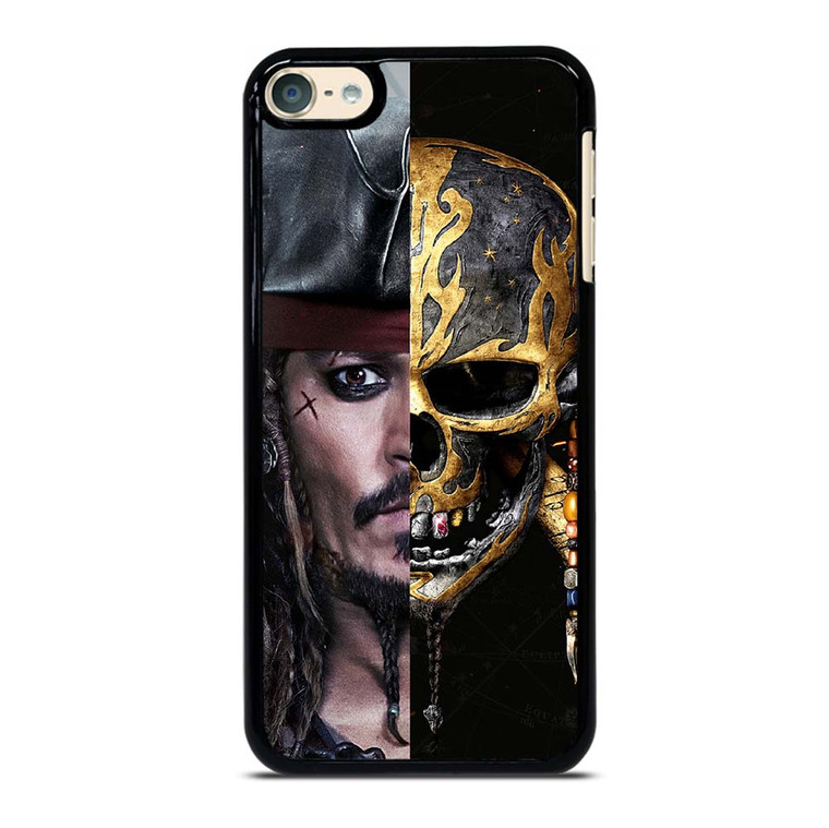 JACK SPARROW PIRATES OF THE CARIBBEAN SKULL iPod Touch 6 Case Cover