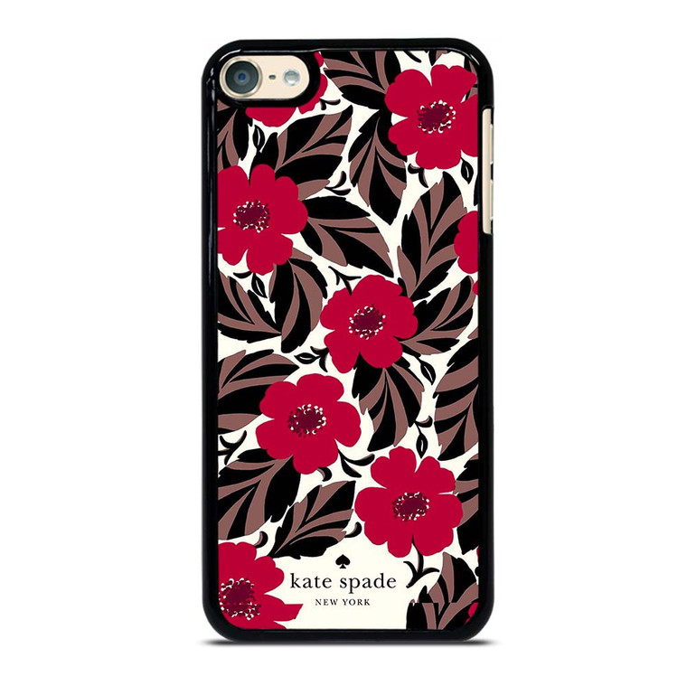 KATE SPADE FLOWER RED iPod Touch 6 Case Cover