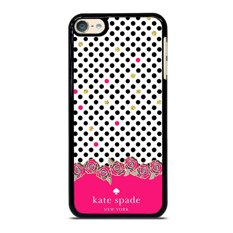 KATE SPADE PINK POLKADOTS iPod Touch 6 Case Cover