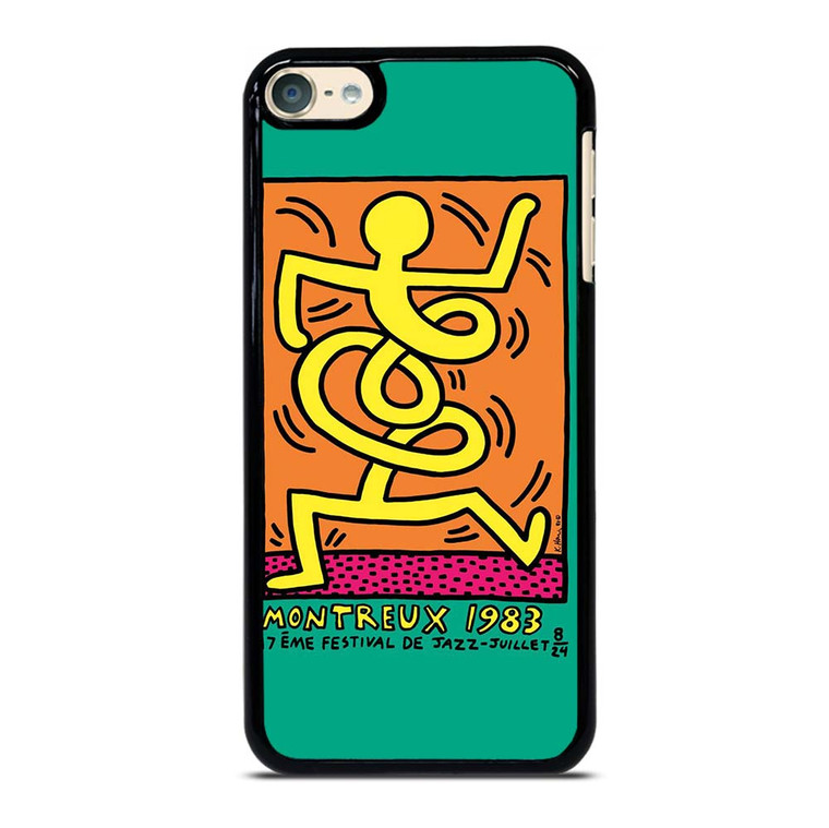 KEITH HARING MONTREUX 1983 iPod Touch 6 Case Cover