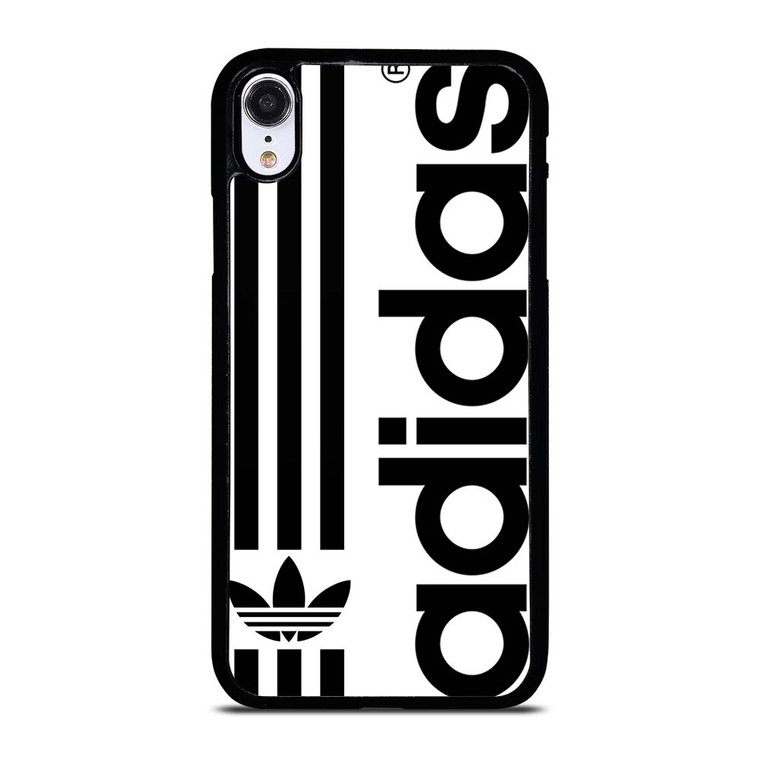 ADIDAS VERTICAL STRIPE LOGO iPhone XR Case Cover
