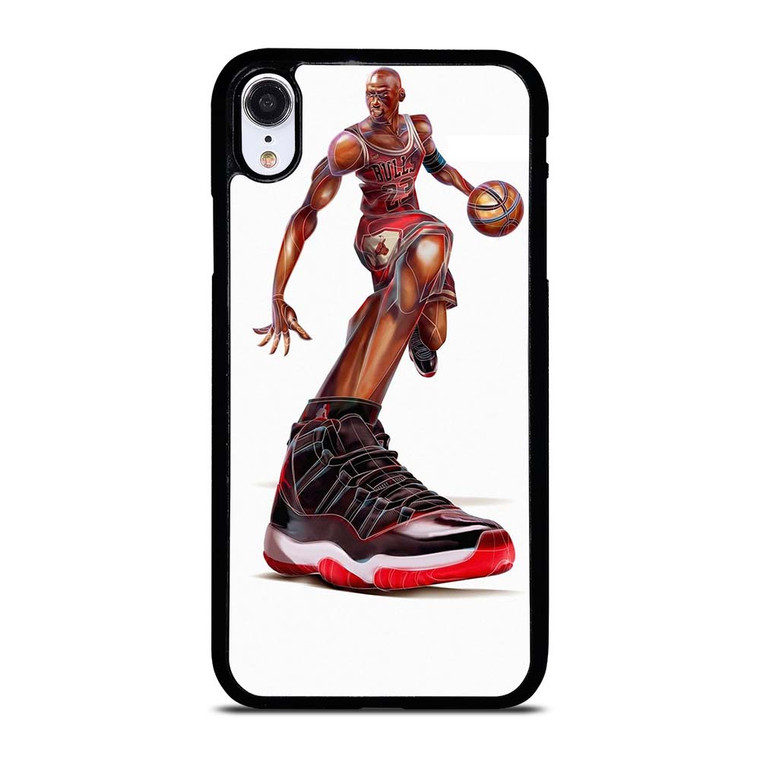 AIR JORDAN SHOES ART iPhone XR Case Cover