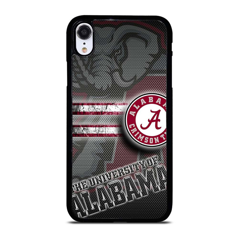 ALABAMA CRIMSON TIDE CARBON iPhone XR Case Cover