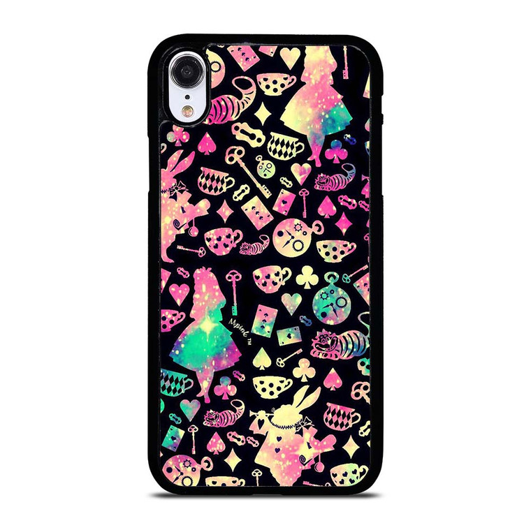 ALICE IN WONDERLAND COLLAGE iPhone XR Case Cover