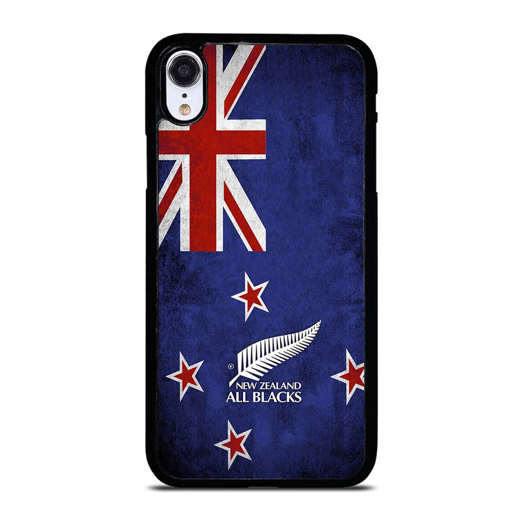 ALL BLACKS NEW ZEALAND FLAG iPhone XR Case Cover