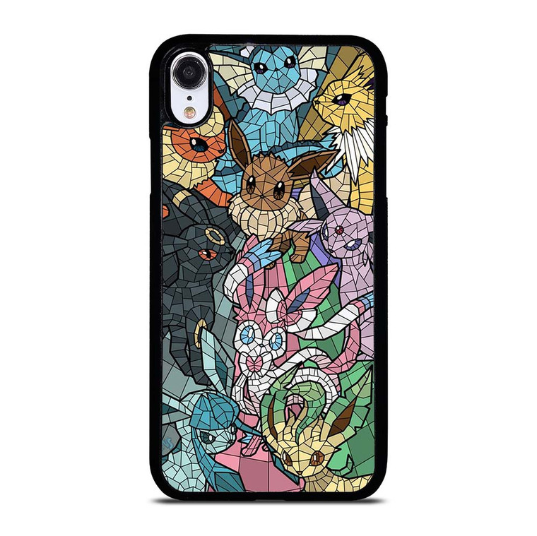 ALL POKEMON EEVEE MOZAIC iPhone XR Case Cover