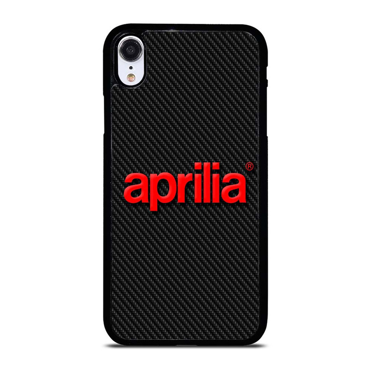 APRILIA MOTOR CARBON LOGO iPhone XR Case Cover