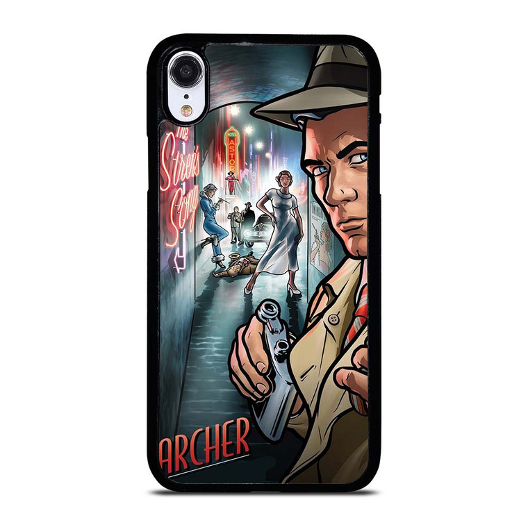 ARCHER CARTOON MOVIE POSTER iPhone XR Case Cover
