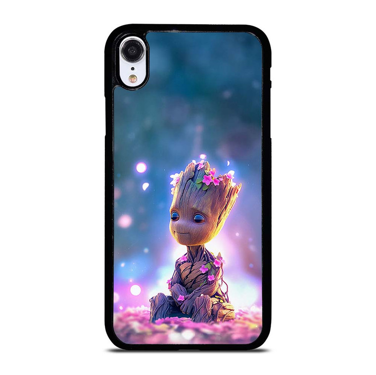 BABY GROOT FLOWER iPhone XR Case Cover