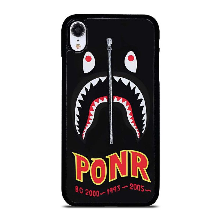 BAPE BATHING APE X PONR iPhone XR Case Cover