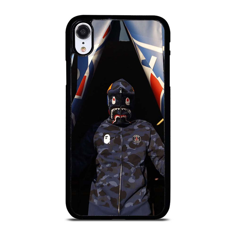 BAPE CAMO SHARK PARIS SAINT GERMAIN iPhone XR Case Cover