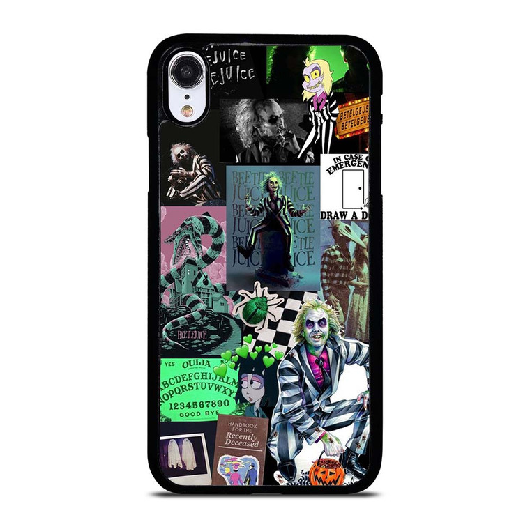BEETLEJUICE TIM BURTON COLLAGE iPhone XR Case Cover