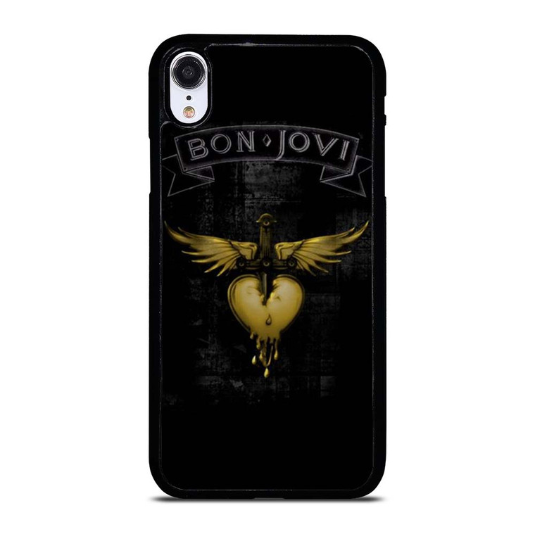 BON JOVI BAND GOLD LOGO iPhone XR Case Cover