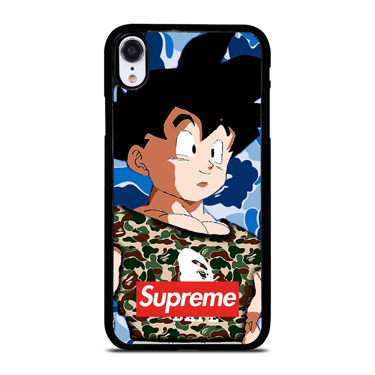 CAMO GOHAN BAPE SUPREME iPhone XR Case Cover