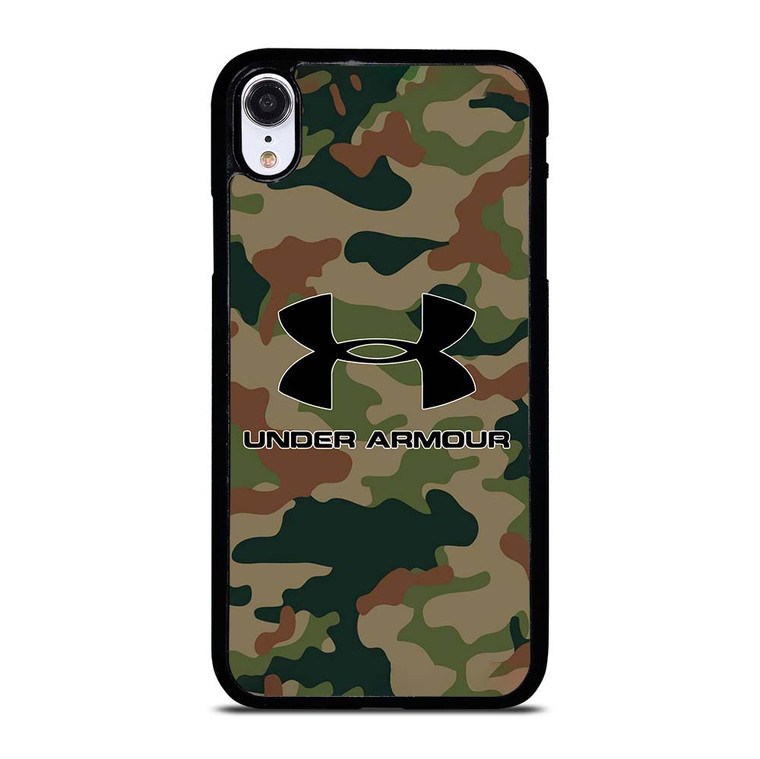CAMO UNDER ARMOUR LOGO iPhone XR Case Cover
