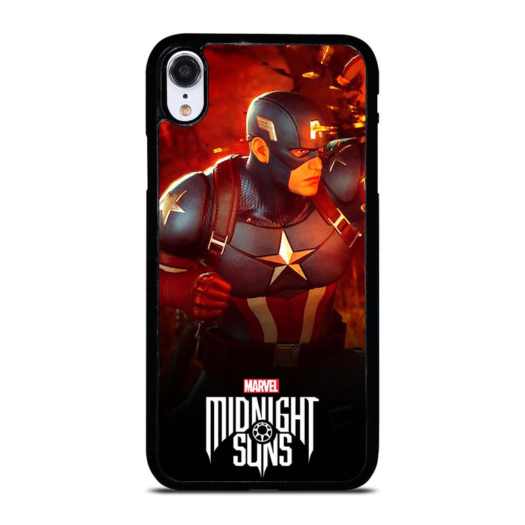 CAPTAIN AMERICA MARVEL MIDNIGHT SUNS iPhone XR Case Cover