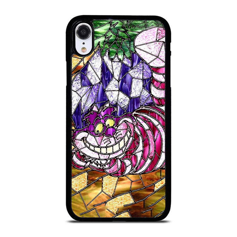 CHESHIRE CAT STAINED GLASS iPhone XR Case Cover