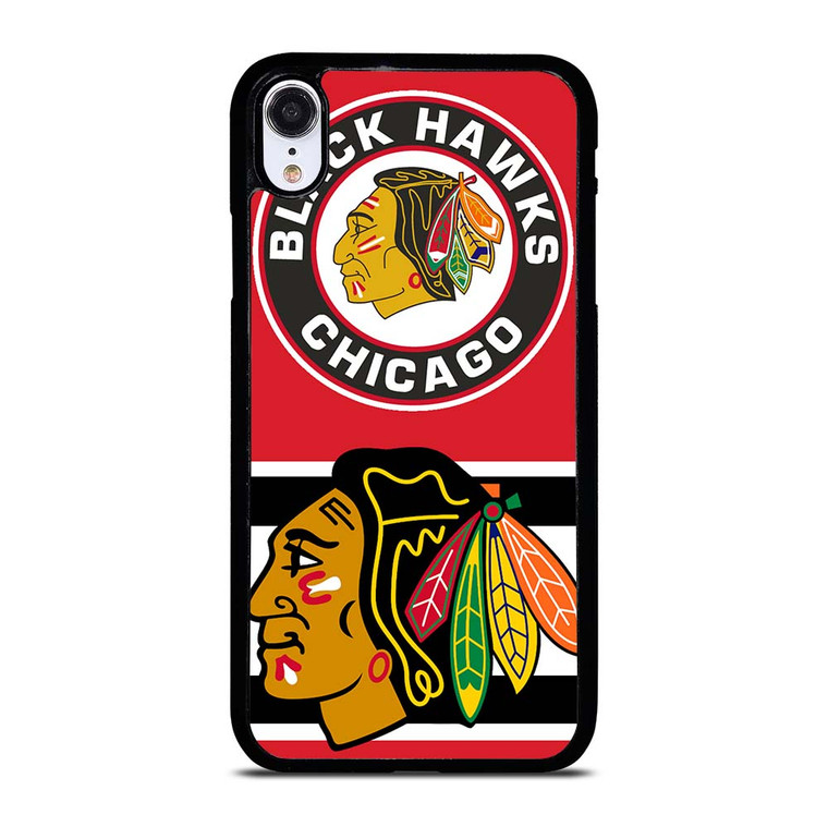 CHICAGO BLACKHAWKS NHL LOGO iPhone XR Case Cover