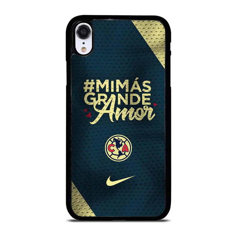 CLUB AMERICA MIMAS GRANDE AMOR NIKE iPhone XR Case Cover