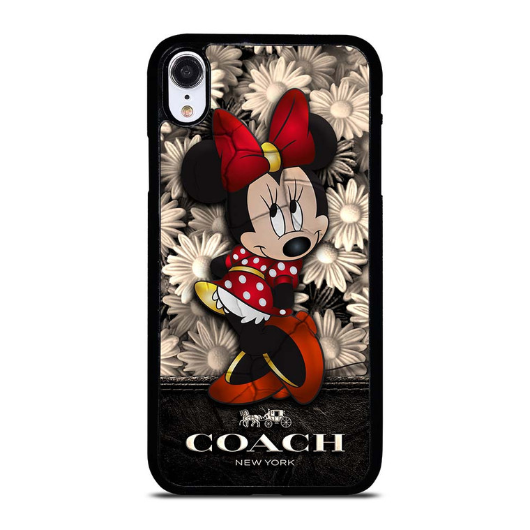 COACH FLOWER MINNIE MOUSE iPhone XR Case Cover
