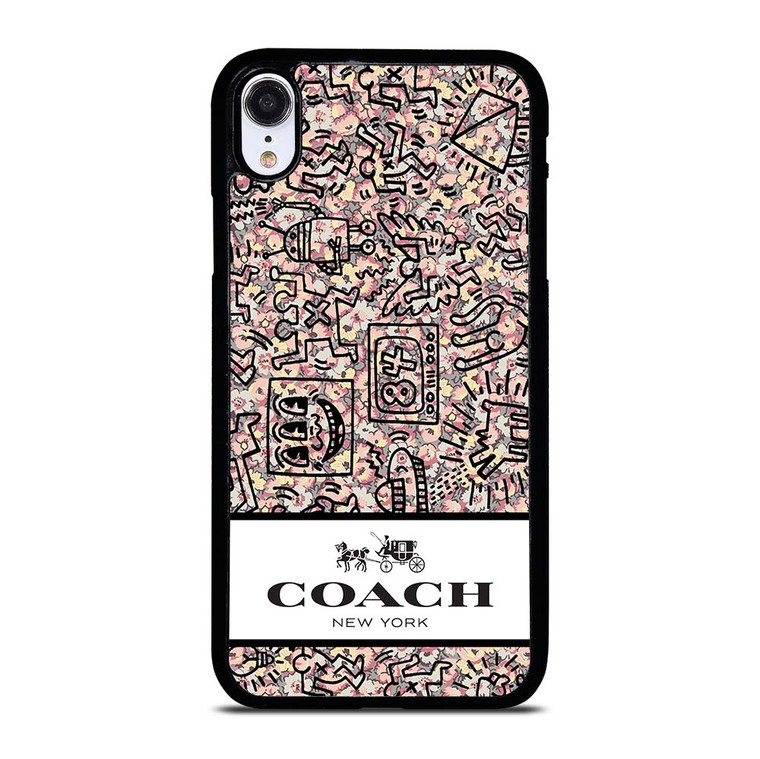 COACH NEW YORK ABSTRACK iPhone XR Case Cover