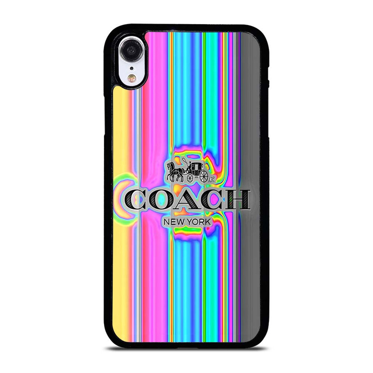 COACH NEW YORK ART iPhone XR Case Cover
