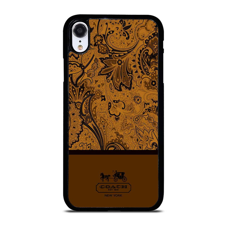 COACH NEW YORK BATIK iPhone XR Case Cover