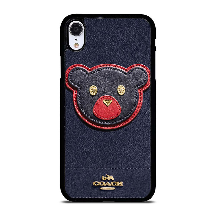 COACH NEW YORK BEAR iPhone XR Case Cover