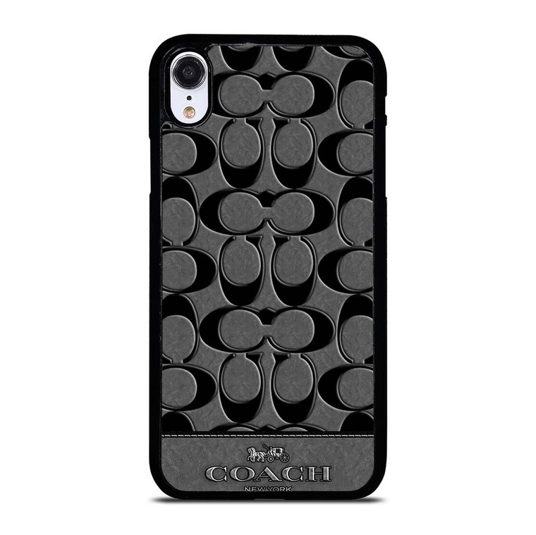 COACH NEW YORK GREY iPhone XR Case Cover
