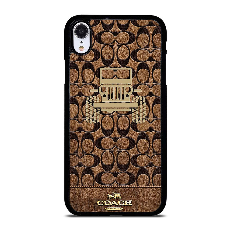 COACH NEW YORK JEEP 2 iPhone XR Case Cover