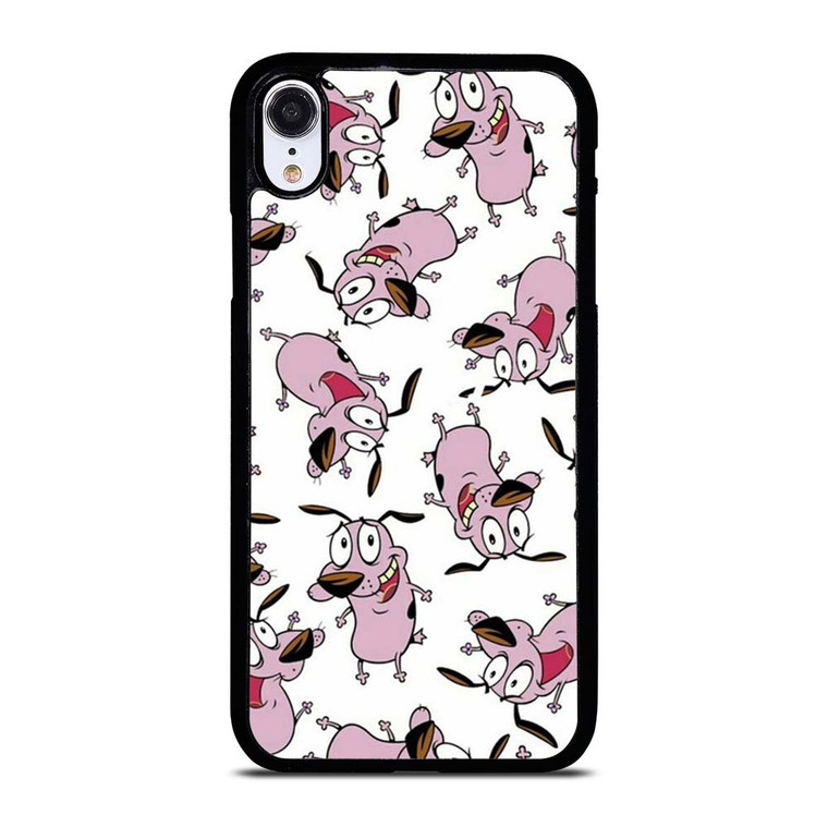 COURAGE THE COWARDLY DOG COLLAGE iPhone XR Case Cover