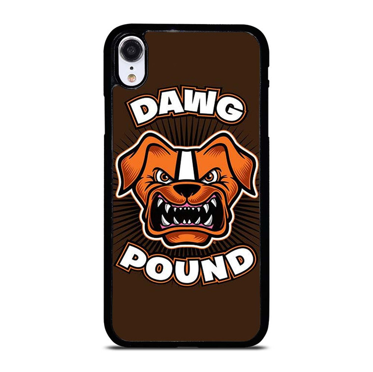 DAWG POUND CLEVELAND BROWNS iPhone XR Case Cover