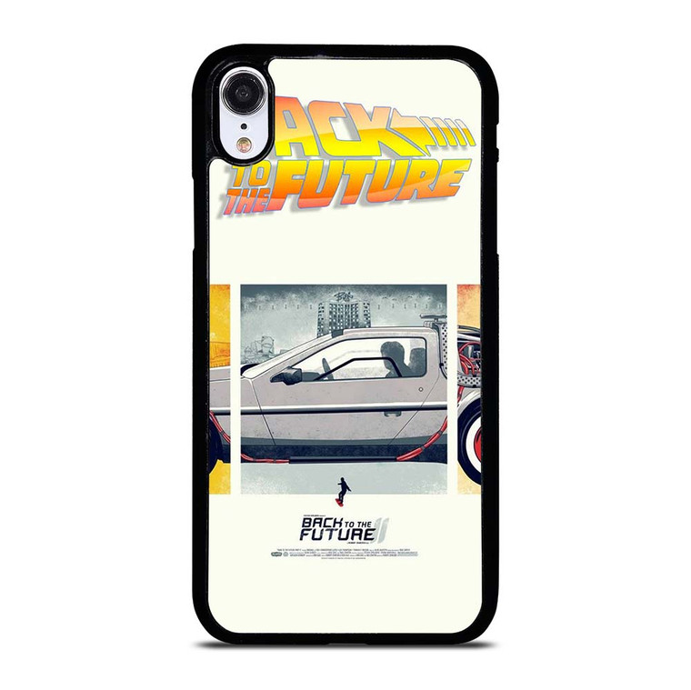 DELOREAON CAR BACK TO THE FUTURE iPhone XR Case Cover