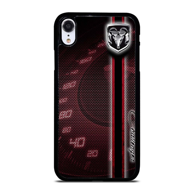 DODGE CHALLENGER SPEEDOMETER LOGO iPhone XR Case Cover