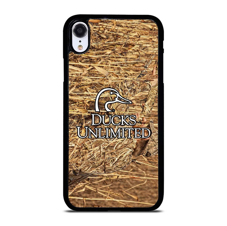 DUCKS UNLIMITED CAMO LOGO iPhone XR Case Cover