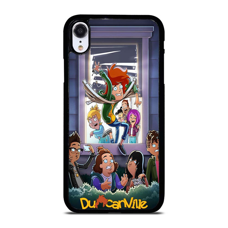 DUNCANVILLE CARTOON MOVIES POSTER iPhone XR Case Cover