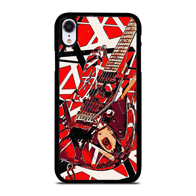 EDDIE VAN HALEN GUITAR ART iPhone XR Case Cover