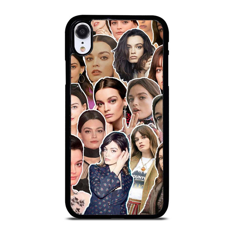 EMMA MACKEY FACE COLLAGE iPhone XR Case Cover