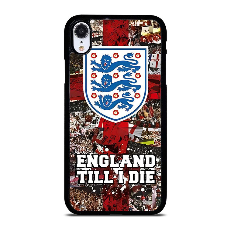 ENGLAND TILL I DIED THREE LIONS iPhone XR Case Cover