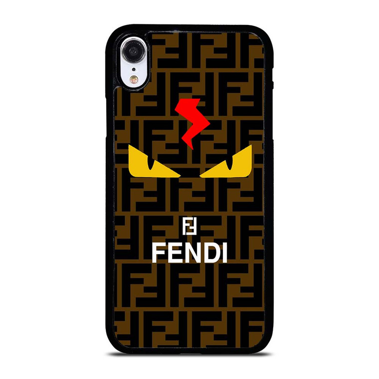 FENDI ROMA EYES LOGO 2 iPhone XR Case Cover