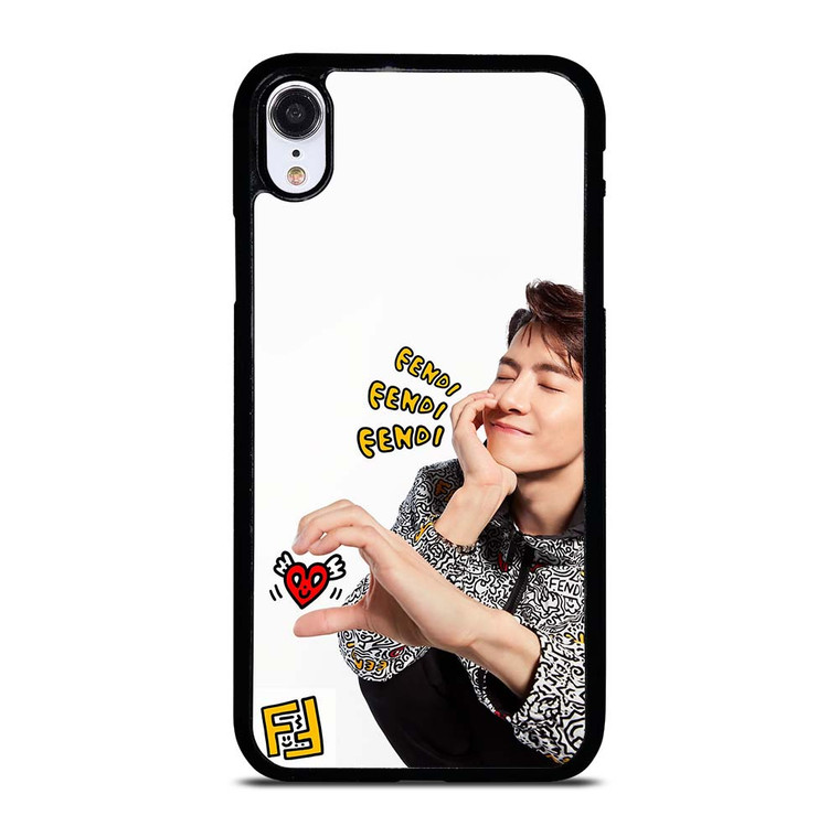 FENDI ROMA JACKSON WANG GOT7 iPhone XR Case Cover