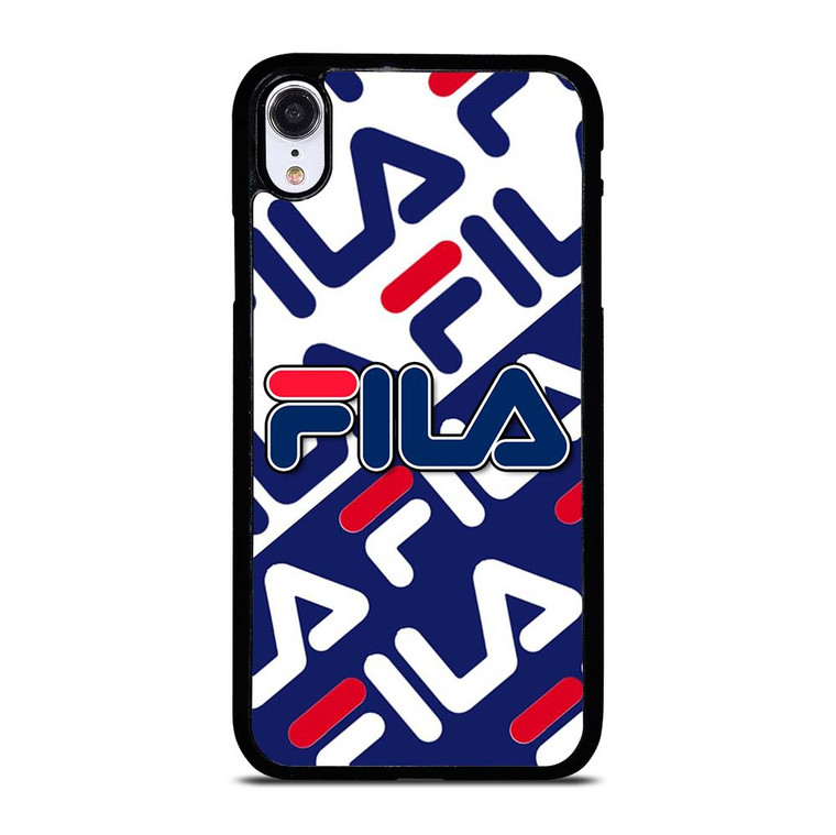 FILA SPORT LOGO COLLAGE iPhone XR Case Cover