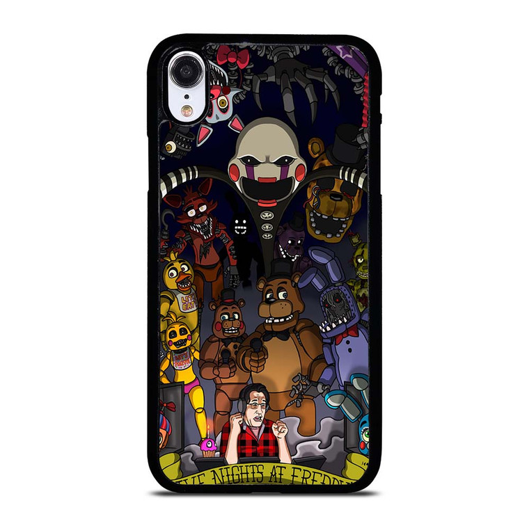 FIVE NIGHTS AT FREDDY'S ALL CHARACTERS iPhone XR Case Cover