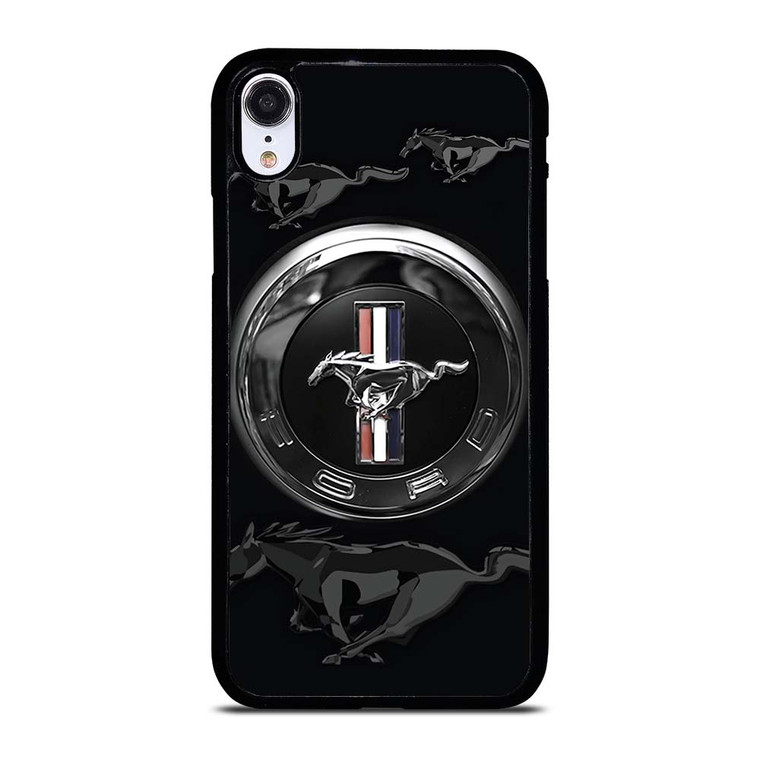 FORD MUSTANG EMBLEM iPhone XR Case Cover