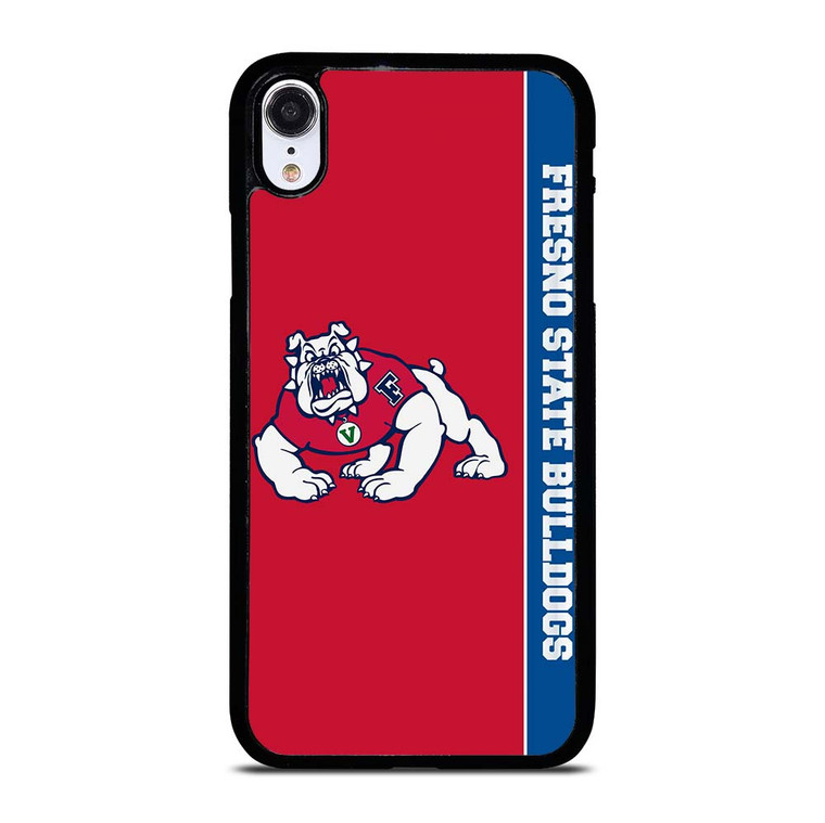 FRENO STATE BULLDOGS FOOTBALL LOGO iPhone XR Case Cover