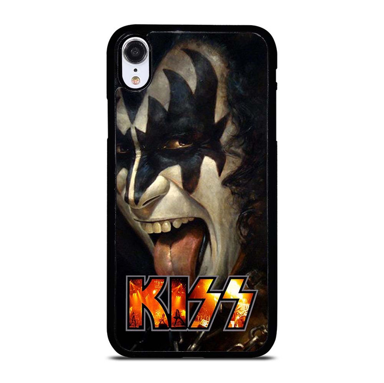 GENE SIMMONS FACE KISS BAND iPhone XR Case Cover