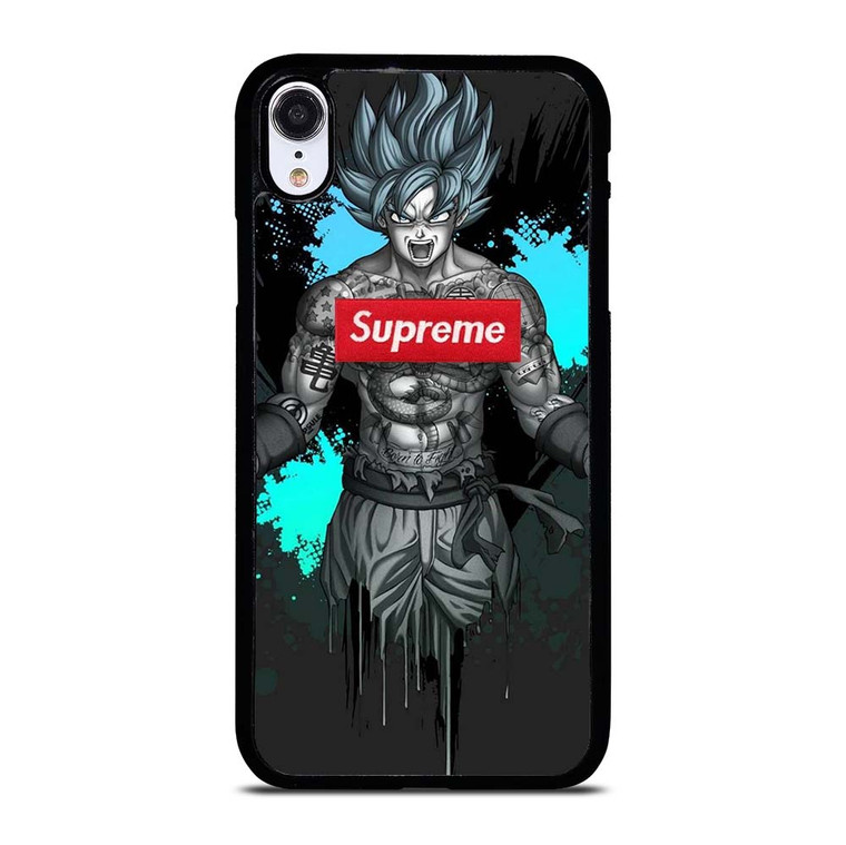 GOKU SUPREME SPLASH PAINT EFFECT iPhone XR Case Cover
