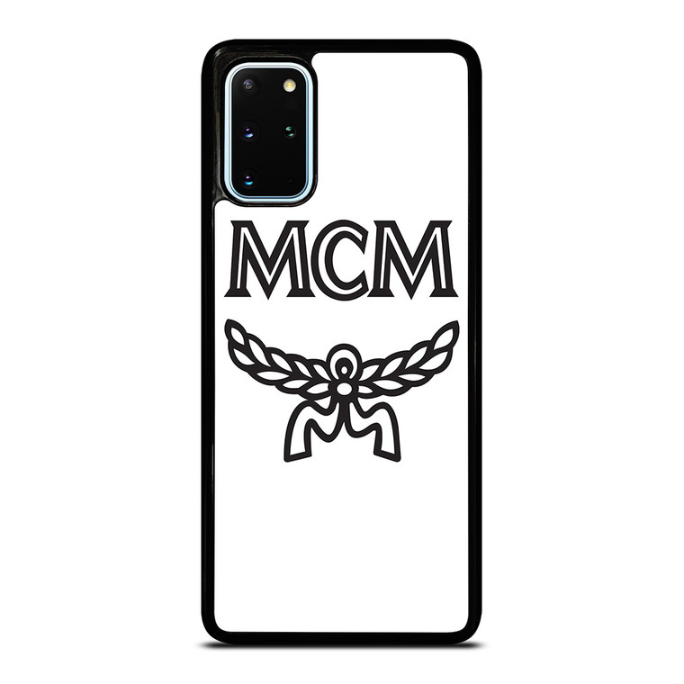 MCM WORLDWIDE WHITE Samsung Galaxy S20 Plus Case Cover