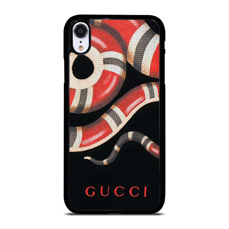 GUCCI SNAKE LEATHER iPhone XR Case Cover